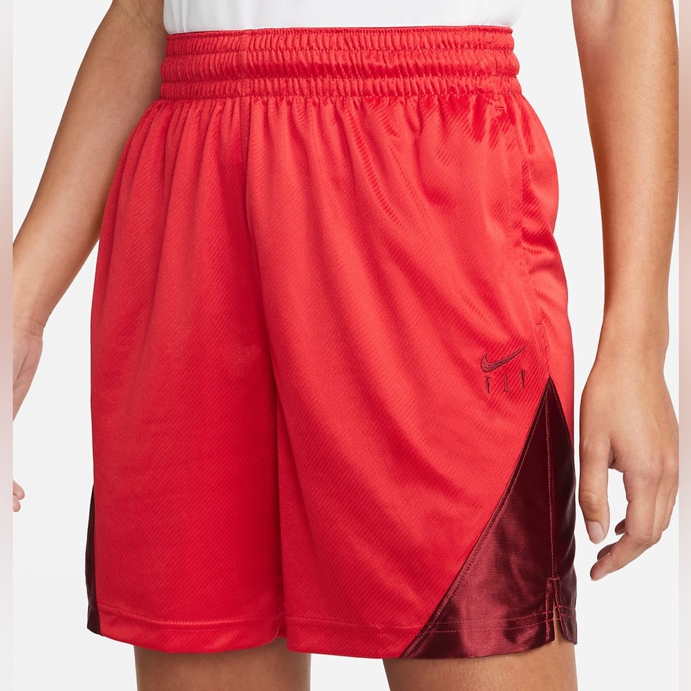 Nike Dri-FIT ISoFly basketball shorts red size small
